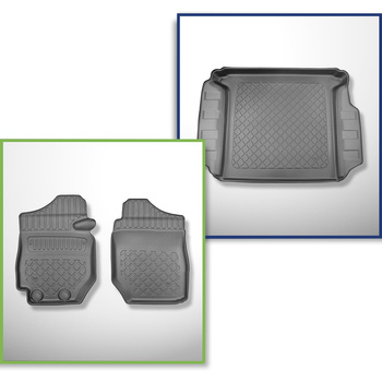 Súprava rohož do batožinového priestoru a autokoberčeky TPE na mieru do: Suzuki 