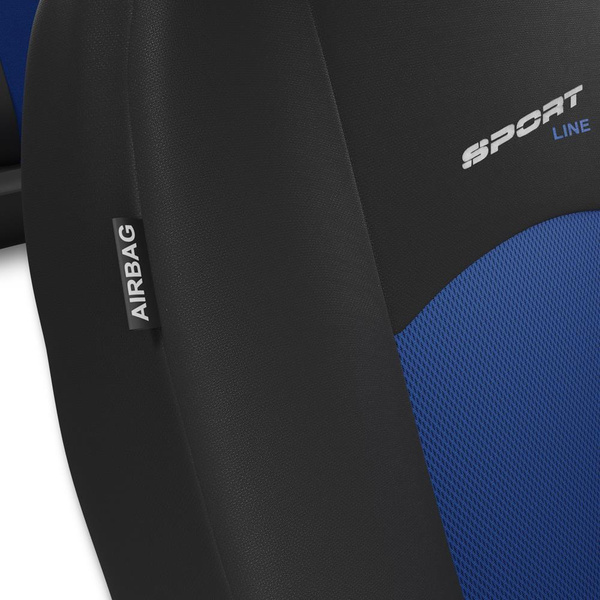 Súprava univerzálnych autopoťahov určených pre Nissan Navara II, III, IV (1998-2023) - S-BL