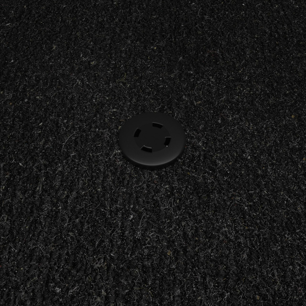 Velúrové koberčeky pre Alfa Romeo MiTo Hatchback (2008-2018) - čierna