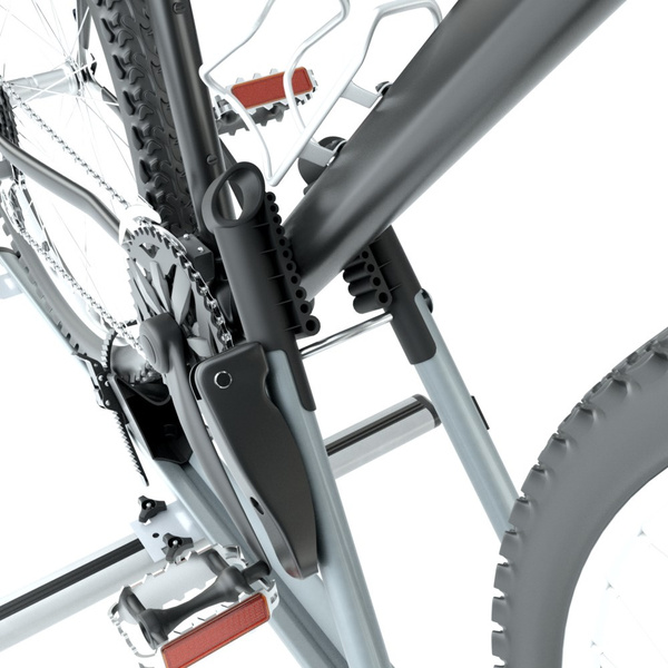 Nosič na bicykle na strechu auta, Hliníkový držiak bicyklov na strechu auta - 3xM-17