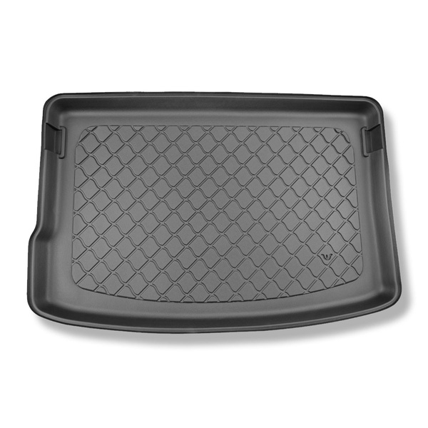 Rohož do batožinového priestoru pre: Skoda Fabia IV Hatchback (09.2021-....) - horný batožinový priestor; pohyblivá podlaha v najvyššej polohe
