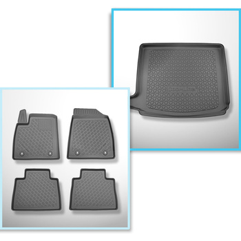 Súprava rohož do batožinového priestoru a autokoberčeky TPE PREMIUM na mieru do: