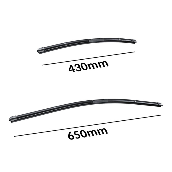 Automobilové stierače na predné sklo pre Citroen Berlingo Van (07.2018-....) - ploché lišty