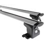 Základný nosič na strechu auta pre Mercedes-Benz Sprinter W907 Van (2019-....) - strieborný priečny nosič - T-profil - Hliník