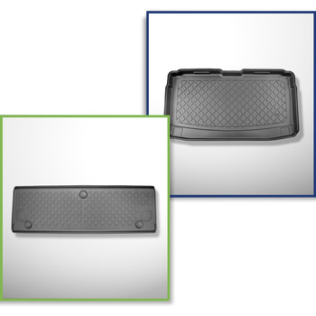 Súprava rohož do batožinového priestoru a autokoberčeky TPE na mieru do: Volkswa