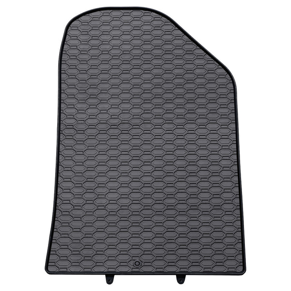 Gumové autokoberce pre Kia Picanto II Hatchback (2011-2016) - čierna - 4 ks