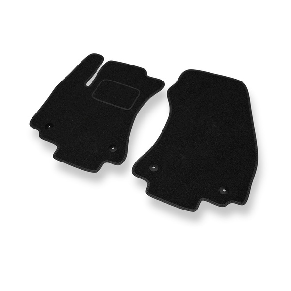 Plstené koberčeky pre Opel Zafira A MPV (1999-2005) - čierna