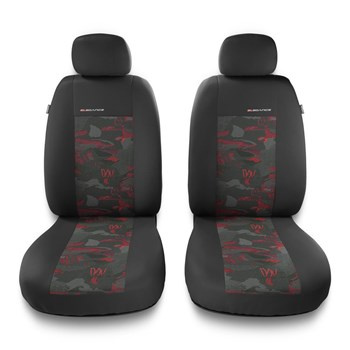 Súprava univerzálnych autopoťahov určených pre Toyota Auris I, II (2006-2019) - 2UNE-RD