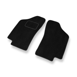 Velúrové koberčeky pre Fiat Tipo I Hatchback (1988-1995) - čierna