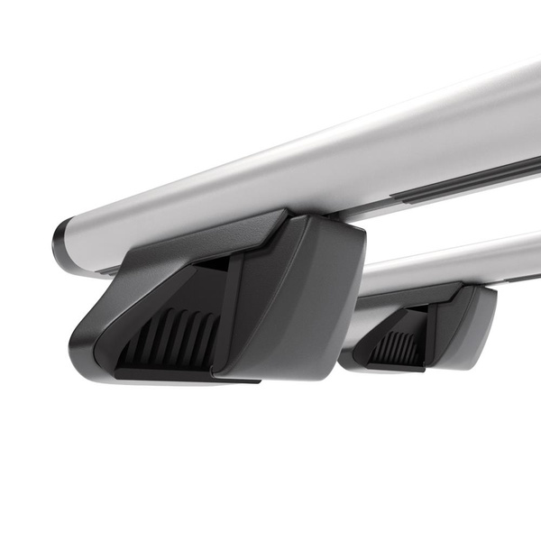 Základný nosič na strechu auta pre Volkswagen Golf mk VII Sportcombi Variant (2013-2020) - strieborný priečny nosič - zábradlie - Hliník