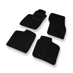 Velúrové koberčeky pre Volvo V40 I Kombi (1995-2004) - čierna