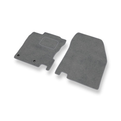 Velúrové koberčeky pre Nissan Qashqai II Crossover (2013-2021) - šedá