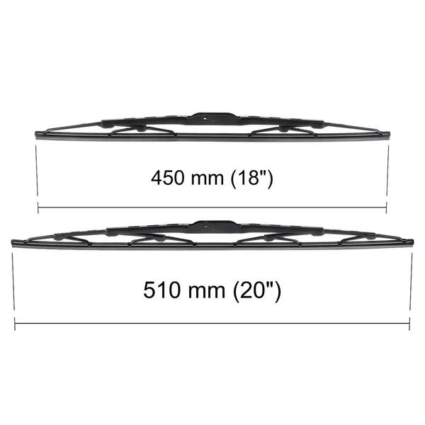 Automobilové stierače na predné sklo pre Opel Tigra B Twin Top Kabriolet (06.2004-12.2009) - štandard lišty
