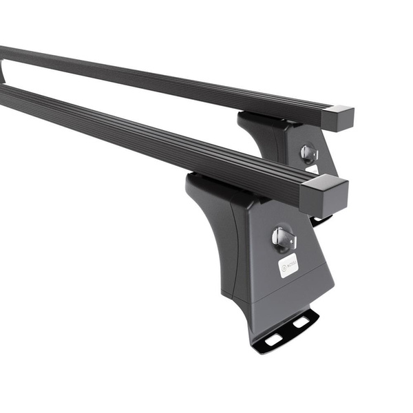 Základný nosič na strechu auta pre Honda CR-V SUV (2007-2011) - čierny priečny nosič - montážne body - Oceľ