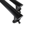 Základný nosič na strechu auta pre Renault Arkana SUV (2020-....) - čierny priečny nosič - bez montážnych prvkov - Hliník