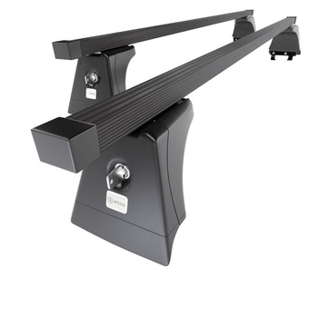 Základný nosič na strechu auta pre Opel Meriva A MPV (2003-2009) - čierny priečn