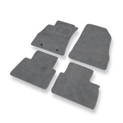 Velúrové koberčeky pre Nissan Juke I Crossover (2010-2019) - šedá