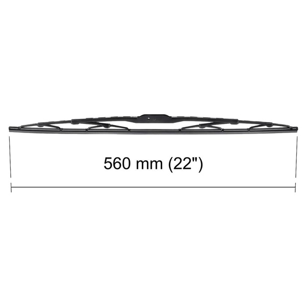 Automobilové stierače na predné sklo pre Mercedes-Benz CLK C208, A208 Kupé, Kabriolet (09.1996-01.2003) - štandard lišty