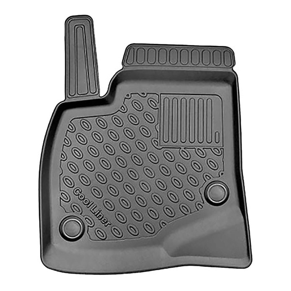 Koberčky TPE pre Tesla Model S Liftback (07.2012-03.2015) - s pohonom na zadné kolesá