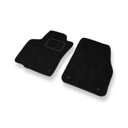 Velúrové koberčeky pre Opel Astra H Caravan, Hatchback, Kabriolet, Sedan (2004-2012) - čierna