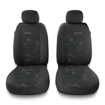 Súprava univerzálnych autopoťahov určených pre Toyota Yaris I, II, III (1999-2019) - 2UNE-GR