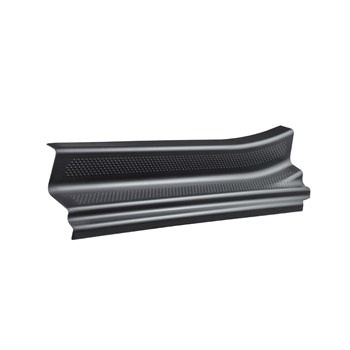 Čierne kryty na prahy pre Citroen Berlingo II Van (2008-2018)