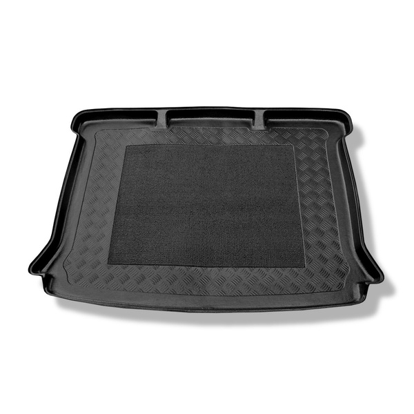 Rohož do batožinového priestoru pre: Peugeot Partner I Van (1998-2007) - 5 miest; bez moduboxu; druhá rada sedadiel posunutá dopredu