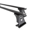 Základný nosič na strechu auta pre Mazda MPV MPV (2005-2016) - čierny priečny nosič - montážne body - Oceľ
