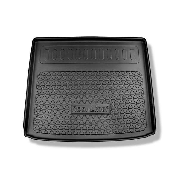 Rohož do batožinového priestoru pre: Ford Focus IV Kombi, Active Kombi (09.2018-....) - horný batožinový priestor (rovnaká prahová hodnota zaťaženia); pohyblivá podlaha v najvyššej polohe