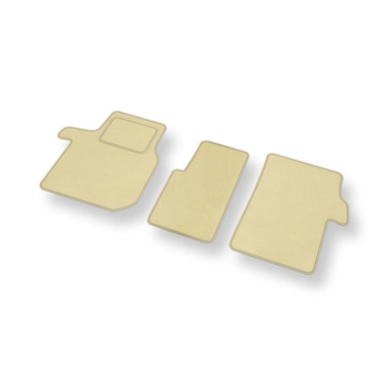 Velúrové koberčeky pre Volkswagen Crafter II Van (2016-....) - béžová