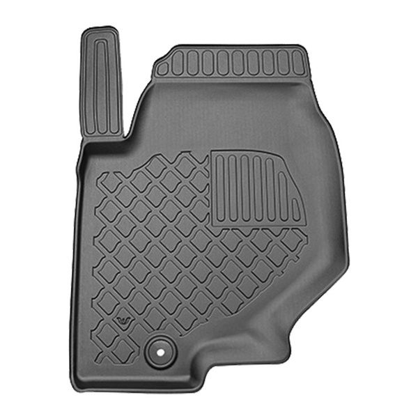 Súprava rohož do batožinového priestoru a autokoberčeky TPE na mieru do: SsangYong Rexton II Y400 SUV (11.2017-....) - 5 miest; pohyblivá podlaha v najnižšej polohe alebo bez pohyblivej podlahy; bez tretieho radu