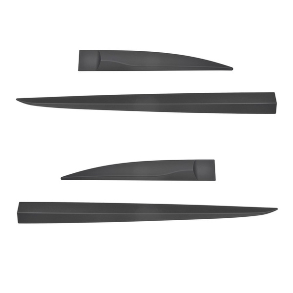 Čierne bočné lišty pre Hyundai i10 Hatchback (2020-....)