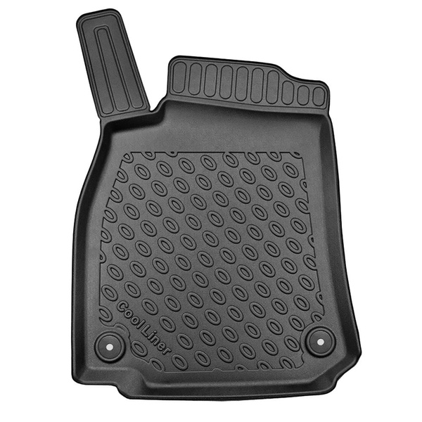 Súprava rohož do batožinového priestoru a autokoberčeky TPE PREMIUM na mieru do: Audi A6 C8 4H Avant (09.2018-....) - tiež pre modely s upevňujúcimi koľajnicami; tiež pre verziu Quattro; nie pre TFSI e plug-in hybridnú verziu