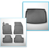 Súprava rohož do batožinového priestoru a autokoberčeky TPE na mieru do: Opel Astra L (VI) Hatchback (01.2022-....) - spodný batožinový priestor; modely bez pohyblivej podlahy batožinového priestoru; nie pre Plug-in Hybrid verziu; nie pre elektrickú verzi