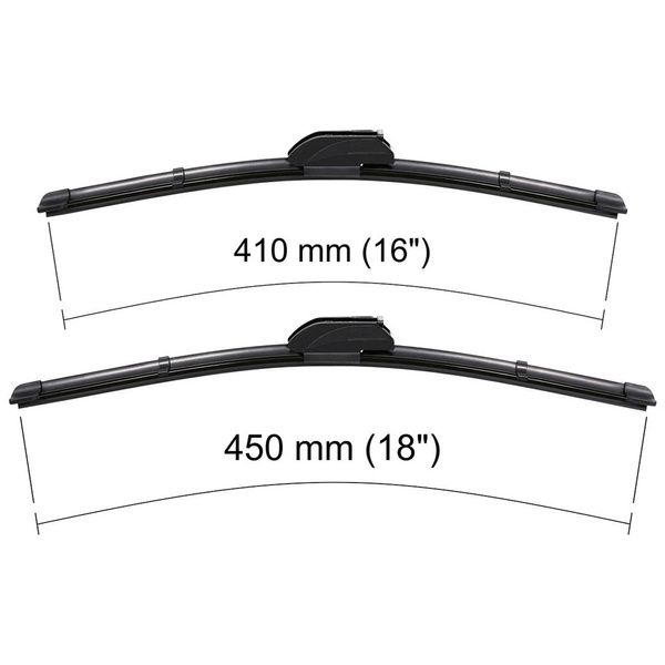 Automobilové stierače na predné sklo pre Daewoo Tico 0 Hatchback (06.1991-01.2005) - ploché lišty