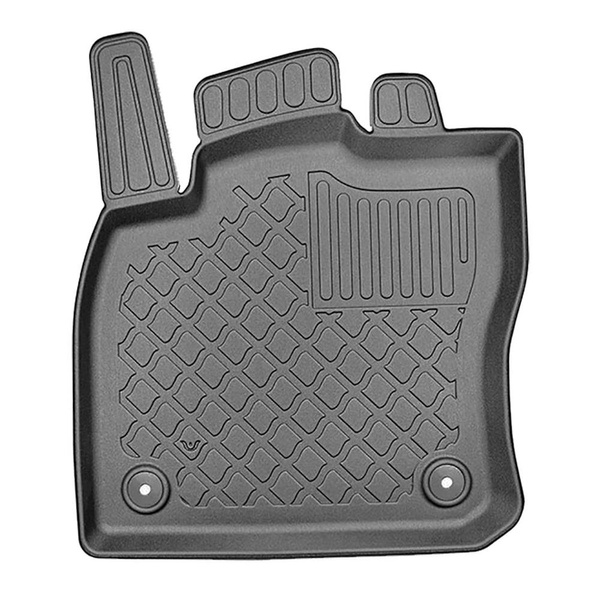 Súprava rohož do batožinového priestoru a autokoberčeky TPE na mieru do: Volkswagen Caddy V Van (11.2020-....) - 2/3 miest; Krátky rázvor náprav; Caddy, Caddy Maxi, Caddy Cargo, Caddy Maxi Cargo