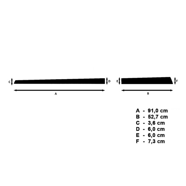 Čierne bočné lišty pre Suzuki Ignis SUV (2017-....)
