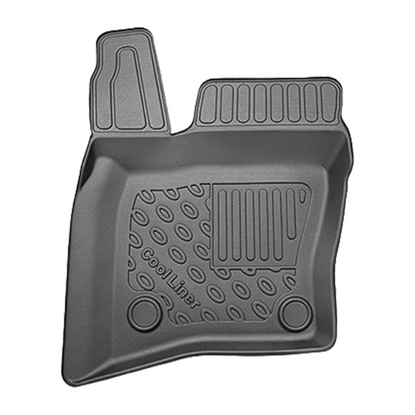 Koberčky TPE pre Land Rover Defender 110, 130 (L663) SUV (01.2020-....) - 7 miest