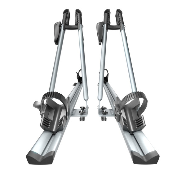 Nosič na bicykle na strechu auta, Hliníkový držiak bicyklov na strechu auta - 2xM-17