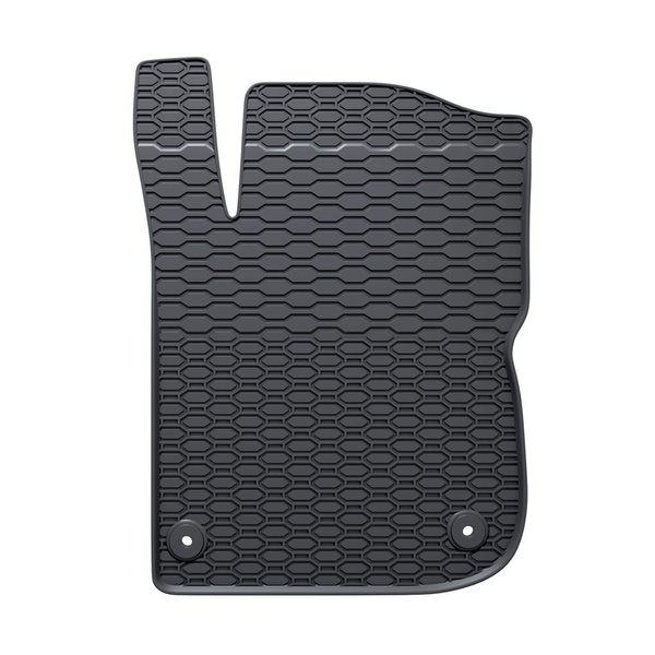 Gumové autokoberce pre Peugeot 2008 SUV (2013-2019) - čierna - 4 ks