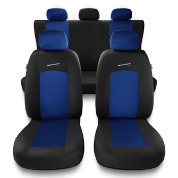 Súprava univerzálnych autopoťahov určených pre Toyota Prius I, II, III, IV (1997-2019) - S-BL