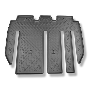 Koberčky TPE pre Tesla Model X SUV (01.2021-....) - 5 alebo 7 miest
