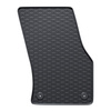 Gumové autokoberce pre Skoda Kodiaq I (2016-2024) - čierna