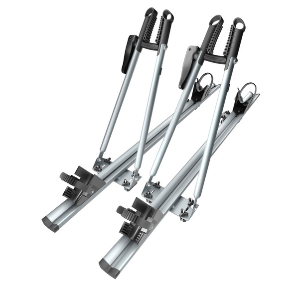 Nosič na bicykle na strechu auta, Hliníkový držiak bicyklov na strechu auta - 2xM-17