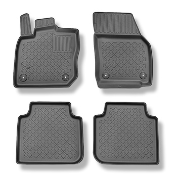 Koberčky TPE pre Skoda Kodiaq II SUV (12.2023-....) - bez tretieho radu