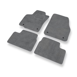 Velúrové koberčeky pre Opel Astra H Caravan, Hatchback, Kabriolet, Sedan (2004-2012) - šedá