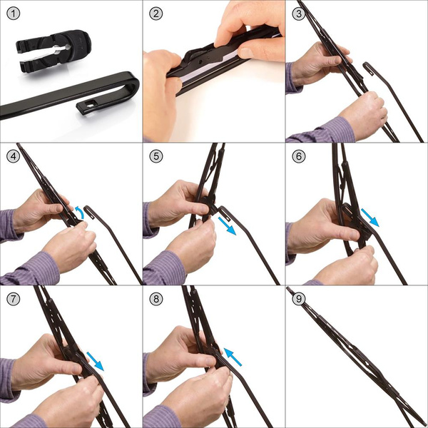 Automobilové stierače na predné sklo pre Volkswagen New Beetle 0 Hatchback, Kabriolet (01.1998-12.2010) - štandard lišty