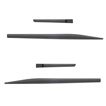 Čierne bočné lišty pre Toyota Yaris Hatchback (5 dvere) - (2020-....)