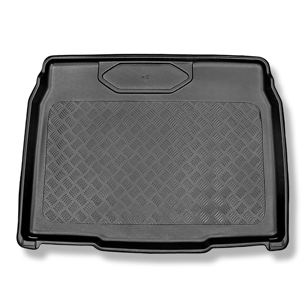 Rohož do batožinového priestoru pre: Peugeot 2008 II SUV (01.2020-....) - spodný batožinový priestor; pod / bez pohyblivej podlahy batožinového priestoru (s aj bez subwoofera)