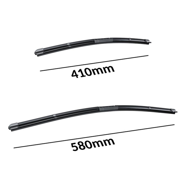 Automobilové stierače na predné sklo pre Fiat Panda 0 Hatchback, Van (10.2003-12.2012) - ploché lišty